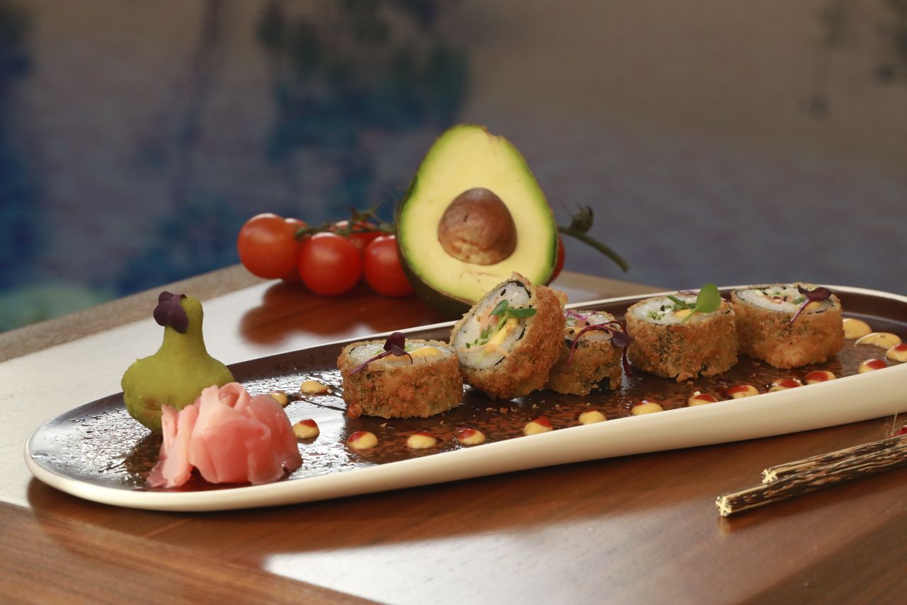 Crafting Captivating Headlines: Your awesome post title goes here Indulge in mouth-watering crispy sushi rolls featuring avocado and pickled ginger.